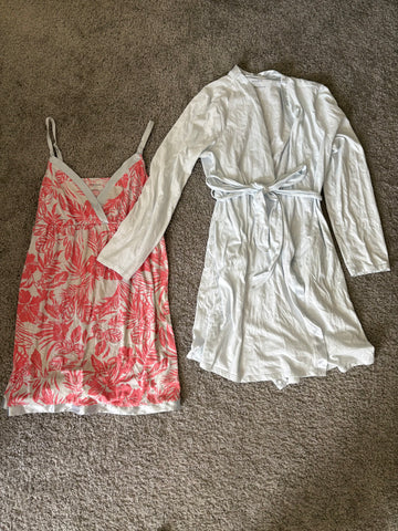 sleepwear and robe
